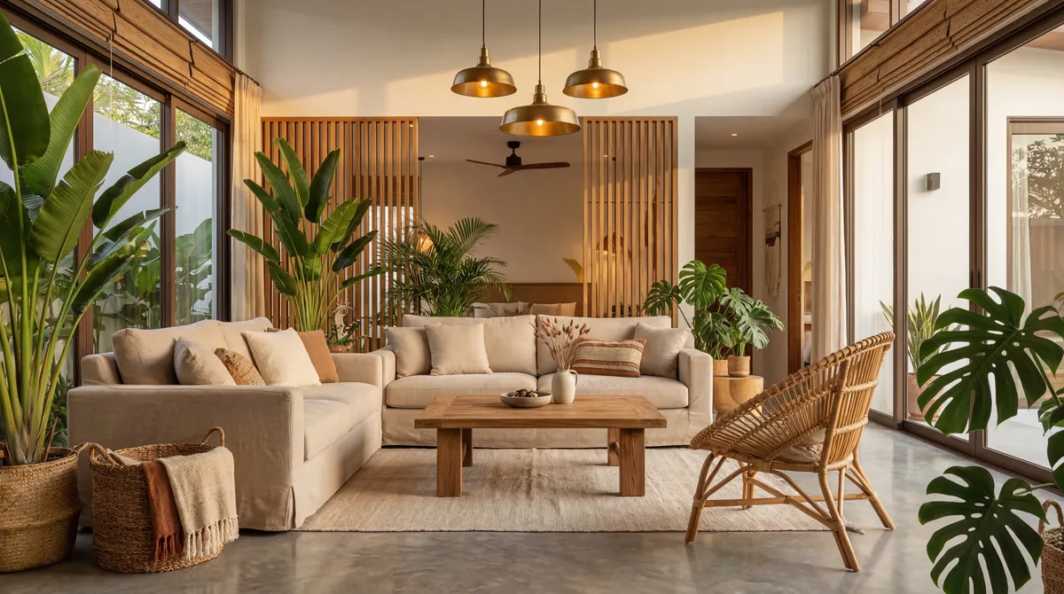 Earth Tone Living Room Ideas 2026 — Warm, Elegant & Timeless