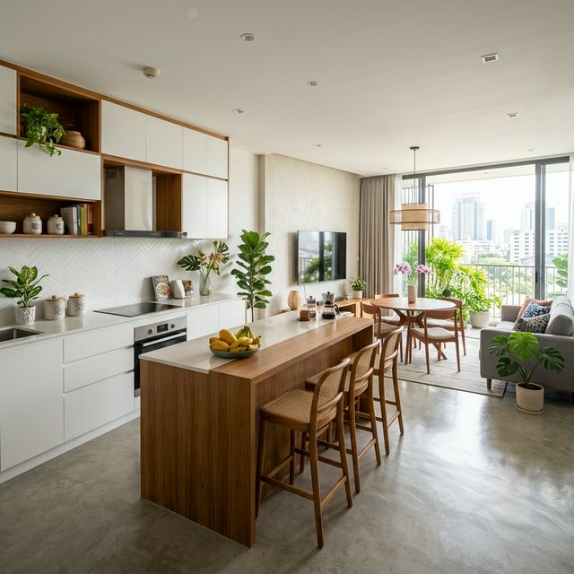 Open Kitchen Design Guide 2026 — Pros, Cons, Budget & Tips