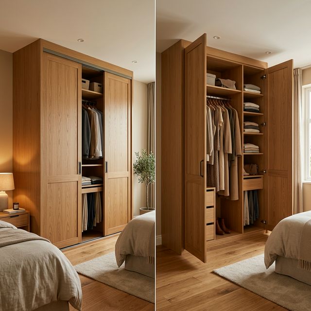 Sliding vs Hinged Door Wardrobe — Which Is Right for You? (2026)