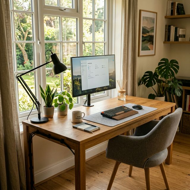 10 Work From Home Desk Setup Ideas — Stylish, Organized, Ergonomic