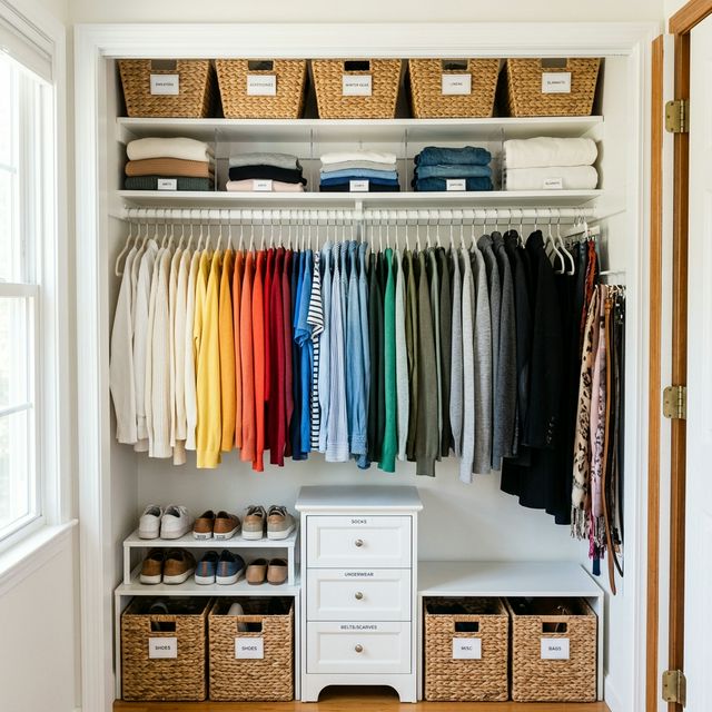 How to Organize a Small Closet — Double Your Storage with 8 Pro Tips