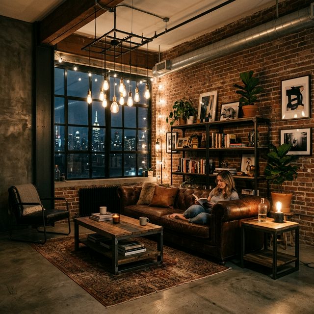 Industrial Loft Decoration Ideas 2026 — Raw, Cool & Charming