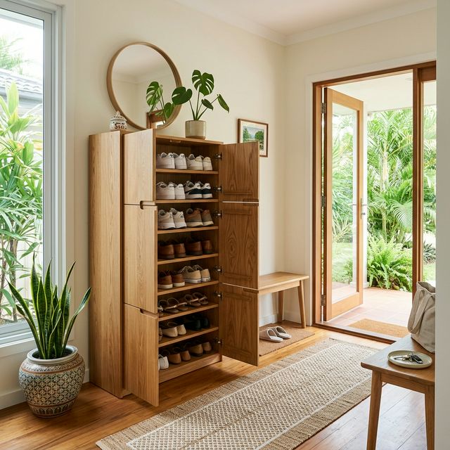 SB Designsquare Shoe Cabinet Review — Organized Entryway Solution