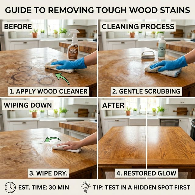 How to Remove Furniture Stains — Water Rings, Scratches & Ink Gone
